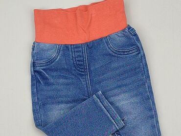 Denim pants, Lupilu, 3-6 months, condition - Very good