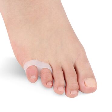 вальгусная шина: Силиконовый разделитель для защиты пальцев ног, силиконовый