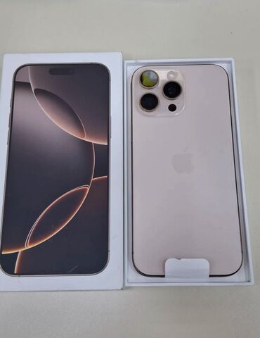 iphone xr irşad: IPhone 16 Pro, 128 ГБ, Desert Titanium