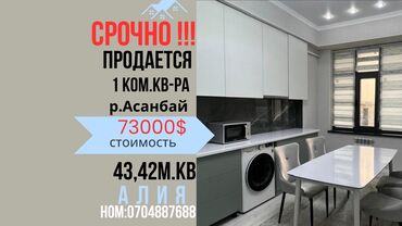 Продажа домов: 1 комната, 43 м², Элитка, 2 этаж, Евроремонт