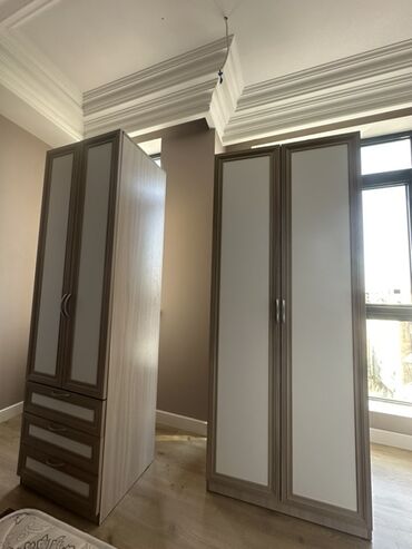 шкафы 3х створчатые: Кийим салуучу шкаф, Түз