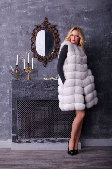 tommy hilfiger zimske jakne: M (EU 38), Fur, color - White