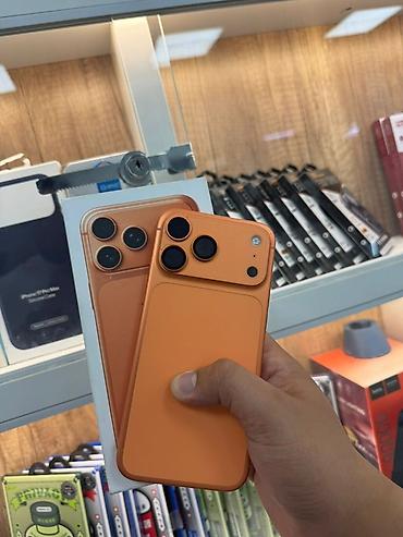note 13 pro plus: IPhone 17 Pro Max, Б/у, 256 ГБ, Оранжевый, Коробка, В рассрочку, 100 % — 3