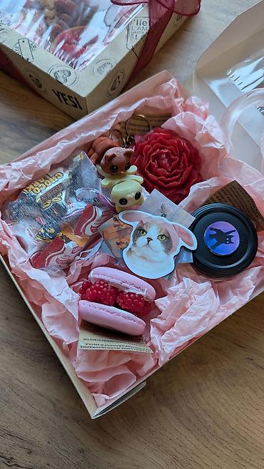 Подарки и сувениры: Подарочный набор “котомания” в коробке с окошком Состав (может — 10