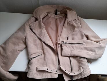 hugo kozna jakna: H&M jakna,XS cena 500din