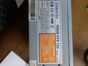 Qida blokları: Qida bloku 300 W, İşlənmiş -da lalafo.az — 13 Qida blokları: Qida bloku 300 W, İşlənmiş — 13