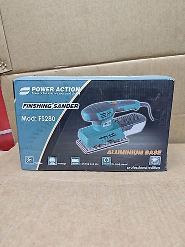 плоскошлифовальные: Плоскошлифовальная машина Power Action FS280 (Finishing Sander) - — 1