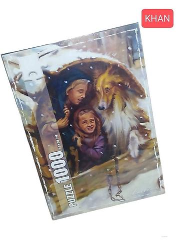 Развивающие игрушки: Pazl 1000 hissə Türkiyə istehsalı . Keyfiyyətli məhsul sizin — 4