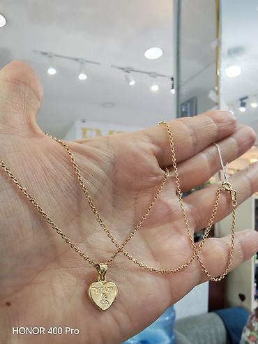 Aksesuarlar: Boyunbağı, Tiffany, Sarı qızıl, 585 Əyar, 2 g — 2