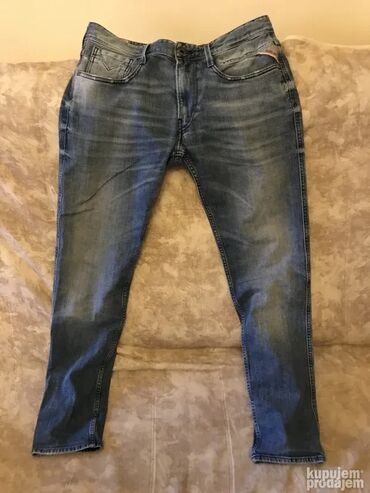 Farmerke: Original Replay farmerice 32/33 U odlicnom stanju Made in Italy Mere — 5