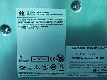 google pixel 10 xl: Коммутатор уровня L3 Huawei S5720-28P-SI Основные характеристики: - — 2
