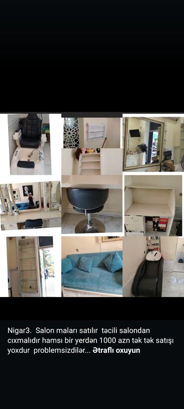 tibbi forma: Salon, tibbi mebel dəsti