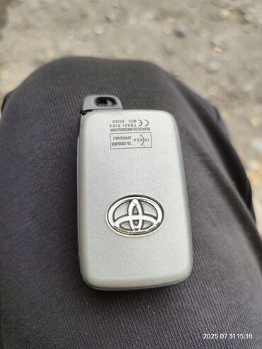 набор авто ключей: Ключ Toyota 2008 г., Б/у, Оригинал, Япония
