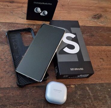 Κινητά Τηλέφωνα: Samsung Galaxy S21 Ultra 5G, 512 GB, xρώμα - Μαύρος