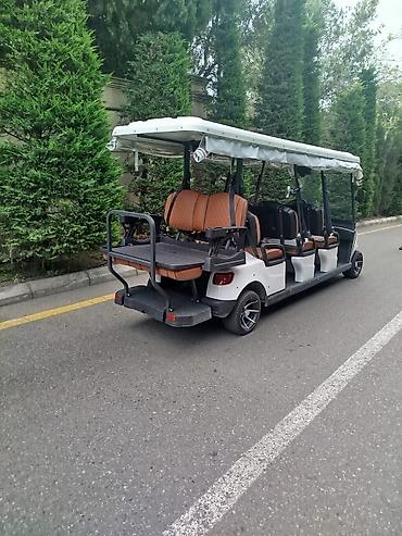 Microcar: Elektrikli 6+2 yerlik tur avtomobili (golf kar) - Uzun baza, 3 cərgə — 5