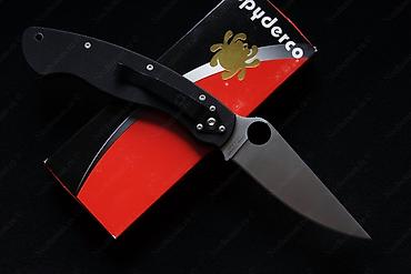 военный нож: Spyderco Military C36GPE рукоять G10(реплика) Материал клинка : СРМ — 1