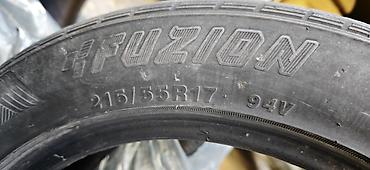 mishlen: Резина б/у на пару месяцев Firestone с одной заплатой Michelin — 10