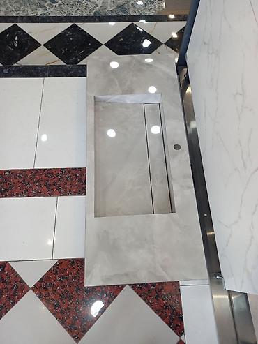 Раковины для ванной: Раковина для ванной, Особенности: Под камень, Материал: Искусственный камень — 18