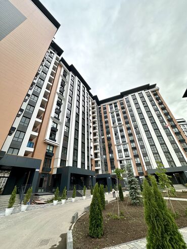 купить квартиру в рассрочку от хозяина: 1 бөлмө, 54 кв. м, Элитка, 13 кабат, Дизайнердик ремонт