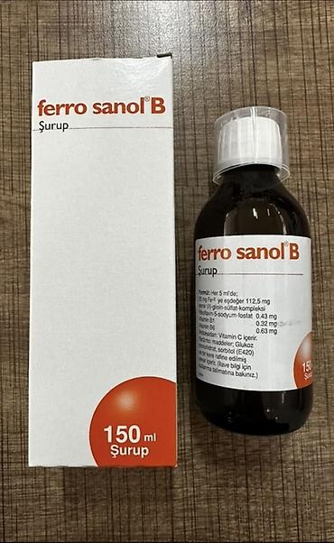 Ferro sanol B Şurup — сироп железа с витаминами группы B. Основные