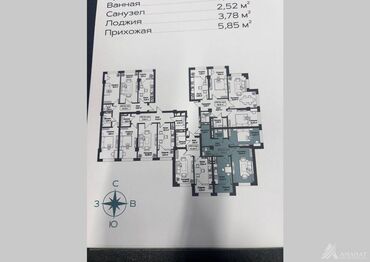 тоголок молдо дом куплю: 2 бөлмө, 73 кв. м, Элитка, ПСО (өзү оңдоп түзөтүп бүтүү үчүн)
