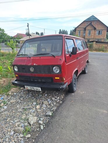 шлив машина: Volkswagen Transporter: 1987 г., 1.6 л, Механика, Дизель, Минивэн