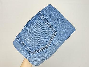 bravo moda botki: Denim, Jeansy damskie, rozmiar L — 6