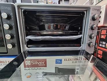 Duxovkalar: Mini soba Elektrik soba Silver Turkiye istehsali 70 litre model Saat — 4