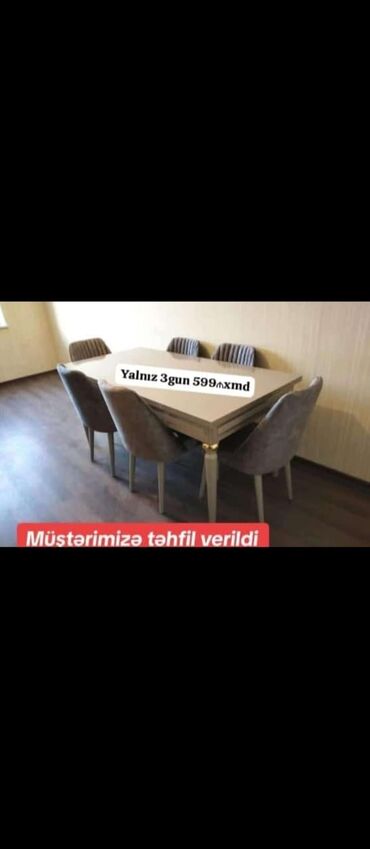 işlənmiş stol stul dəsti sumqayit: Masa və oturacaqlar