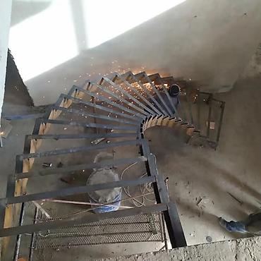 Ремонт, реставрация мебели: Лестница на заказ каркас — 5