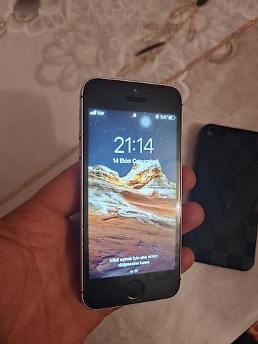 gaming qulaqciq: IPhone SE, 64 GB, Gümüşü, Barmaq izi — 3