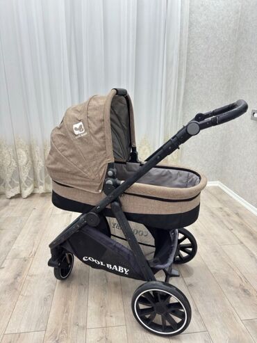 Araba-beşiklər: COOL BABY firmasından Çox funksiyalı uşaq kalyaskası. Avtomobil üçün