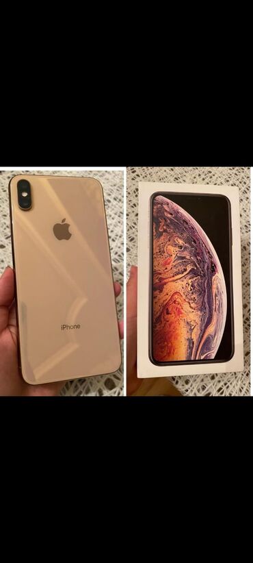 iphone saat qiymeti: Iphone XS MAX yeni kimi. İlk sahibindən satış. Təmirdə
