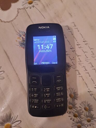 Nokia: Nokia 1, 2 GB, rəng - Qara, Düyməli