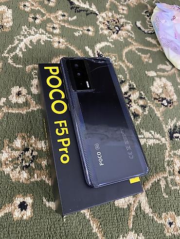 14 pro max: Poco F5 Pro, Б/у, 512 ГБ, цвет - Черный — 2