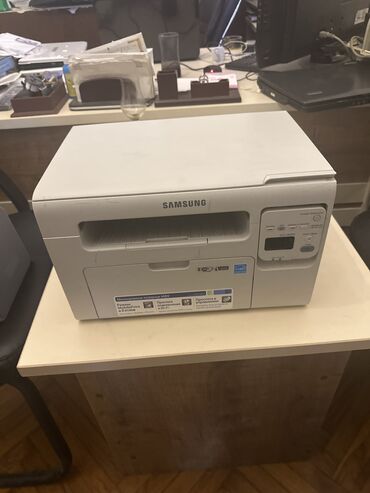 ucuz printer: Samsung SCX-3405W 3u 1 inde ag-qara printer katrici tezedir tam