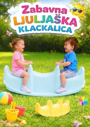 Fa,, Zabavna ljuljaška–klackalica za decu - Dvosed klackalica sa