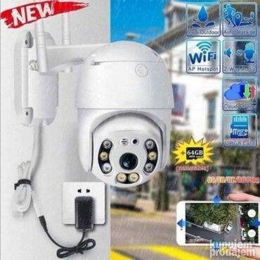 video nadzor komplet: Wifi Smart Camera ip66 Spoljna Rotirajuća PTZ IP Wifi Kamera Za