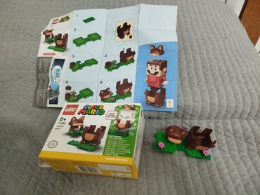 Игрушки: Лего Марио набор 71385 костюм енота дополнение к самой фигурке марио at lalafo.kg Игрушки: Лего Марио набор 71385 костюм енота дополнение к самой фигурке марио