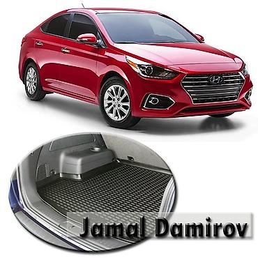 aksesuar instagram: Hyundai Accent 2017 üçün baqaj ayaqaltiları. Багажные коврики для — 1