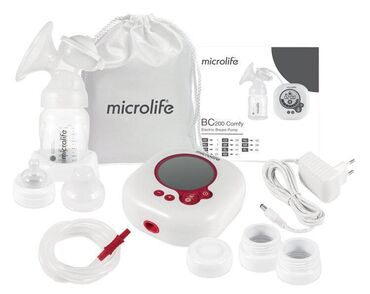 аппарат давления: Описание Электрический молокоотсос Microlife BC-200 Comfy