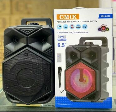 Zvučnici i stereo sistemi: BLUTUT Zvucnik CMiK MK-6120 Karaoke/USB/AUX/FM/SD TWS T W S   B L U