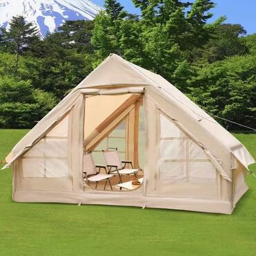 палатка для природы: "Погрузитесь в мир удобства и стиля с нашей премиальной надувной