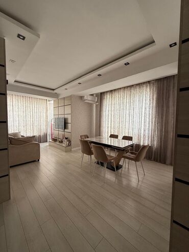 ак ордо квартир: 3 комнаты, 90 м², Элитка, 10 этаж, Дизайнерский ремонт
