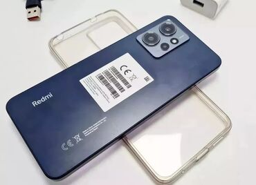 планшет ми 6: Redmi, Redmi Note 12, Колдонулган, 256 ГБ, түсү - Кара, 2 SIM
