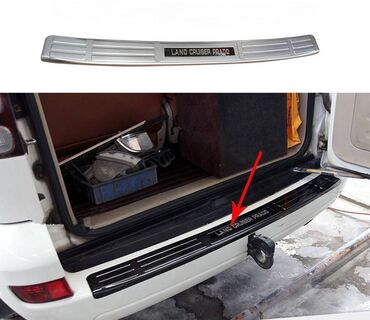 toyota prado oluxana: Toyota Prado 120 "2003-2009" arxa bamper üstü xromu