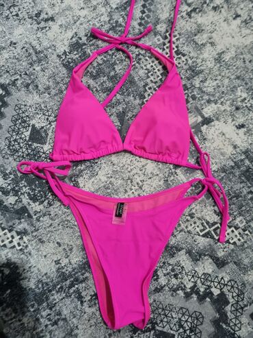 crni kupaci kostimi: M (EU 38), Single-colored, color - Pink