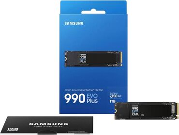 Комплектующие для ПК и ноутбуков: Накопитель, Новый, Samsung, SSD, 1 ТБ, Для ПК