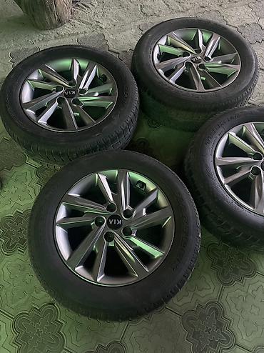 титан диски киа к5: Литые Диски R 16 Kia, Комплект, отверстий - 5, Б/у — 7