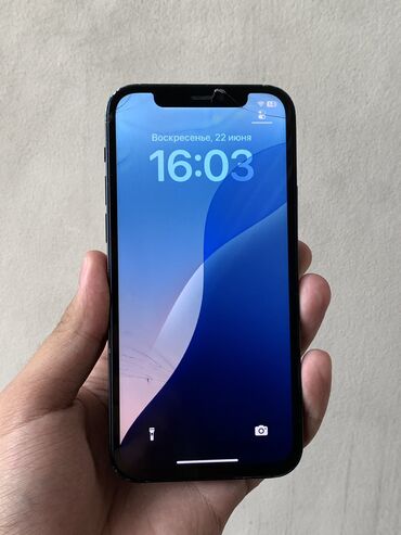 купить 8к телевизор: IPhone 12, Б/у, 128 ГБ, Черный, Чехол, 100 %